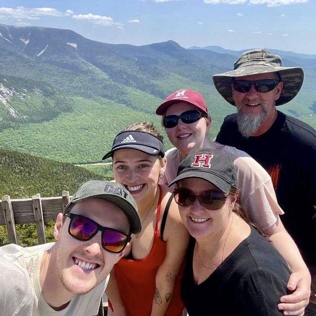 Hanging out with the fam in New Hampshire, 2023