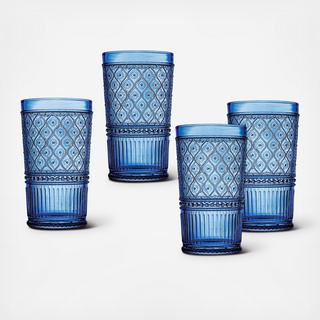 Claro Highball Glass, Set of 4