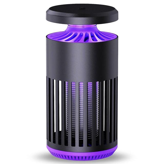 Trapped Elite - Grey Insect Trap and Zapper for Ultimate Indoor and Outdoor Defense for Flys, Gnats, Mosquitos