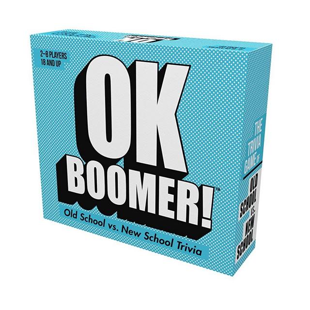 Games Adults Play OK Boomer - The Old School vs. New School Trivia Game