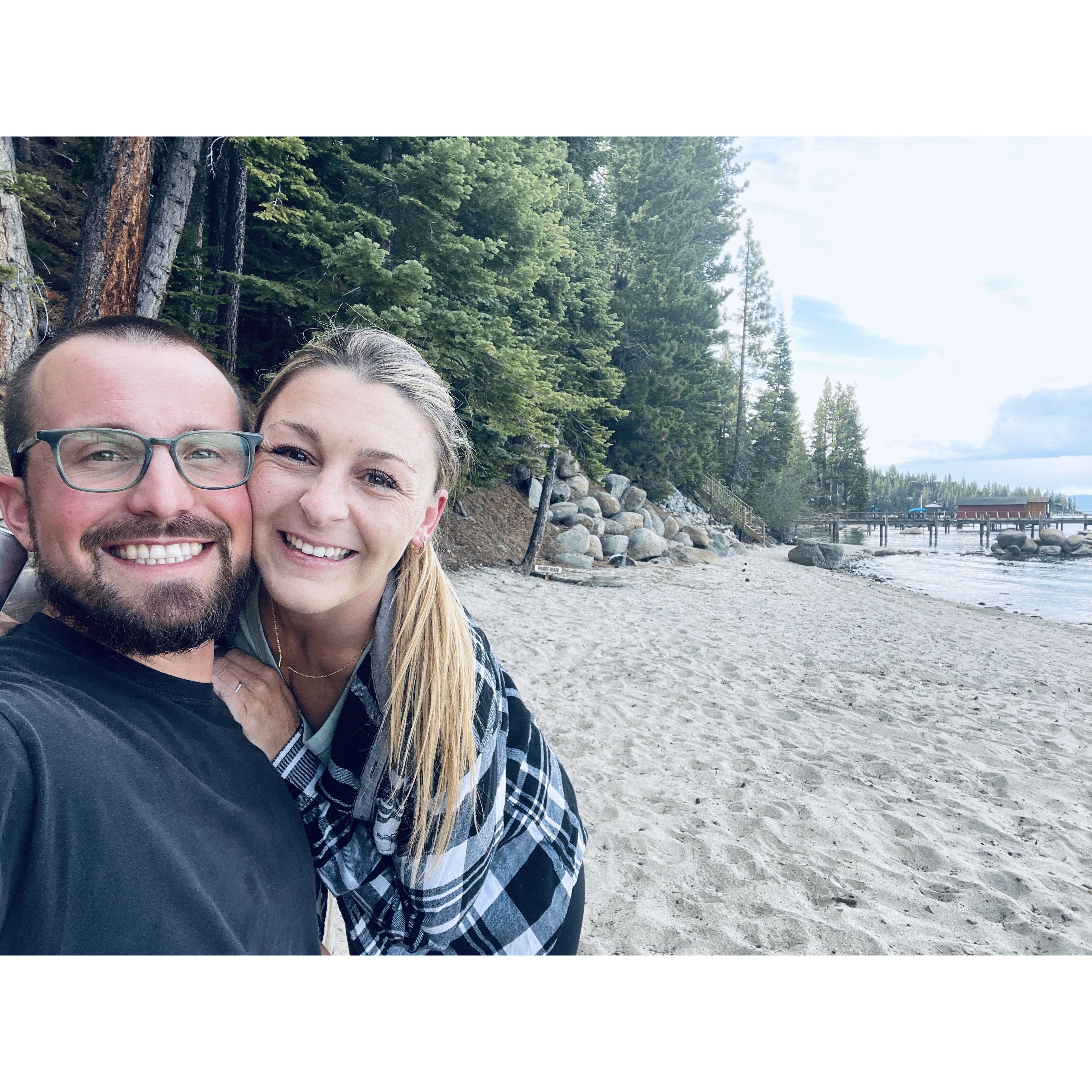 Tahoe beach hangs