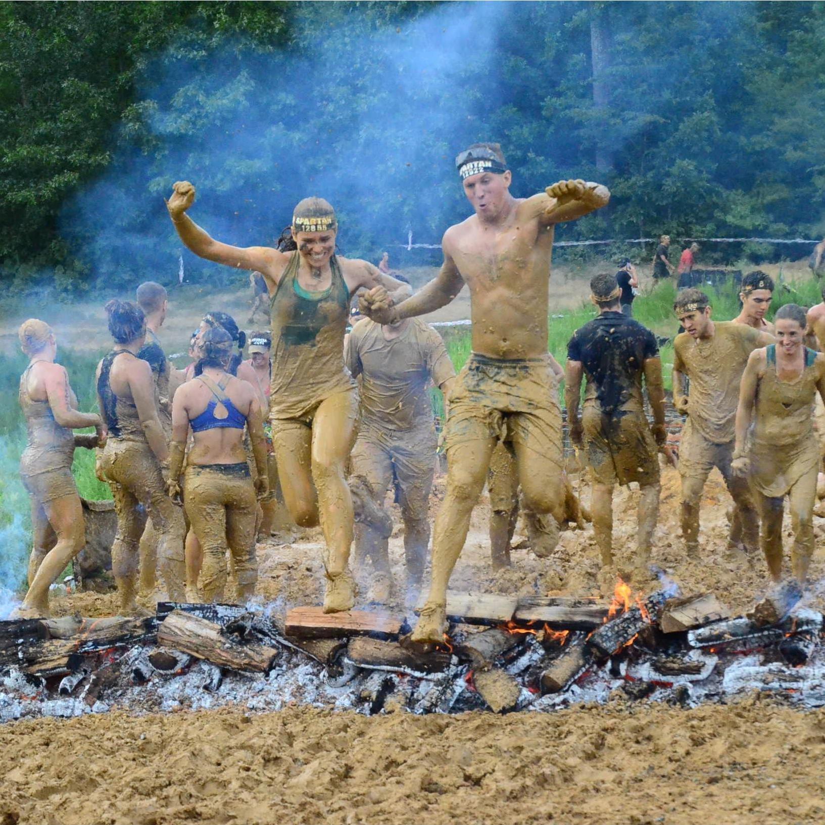Tough Mudder at the finish!