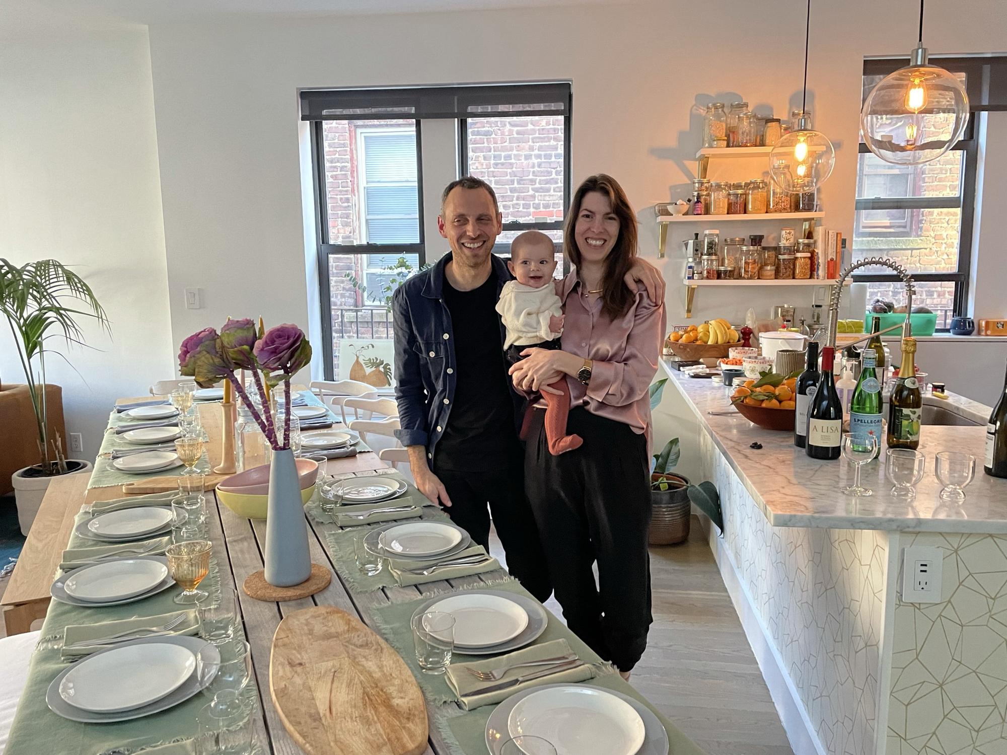 First Thanksgiving with Lucie. November 2021.