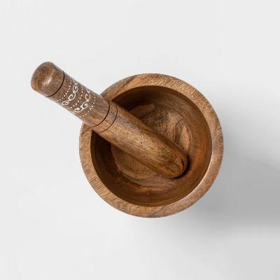 Cravings by Chrissy Teigen Mango Wood Mortar & Pestle Set