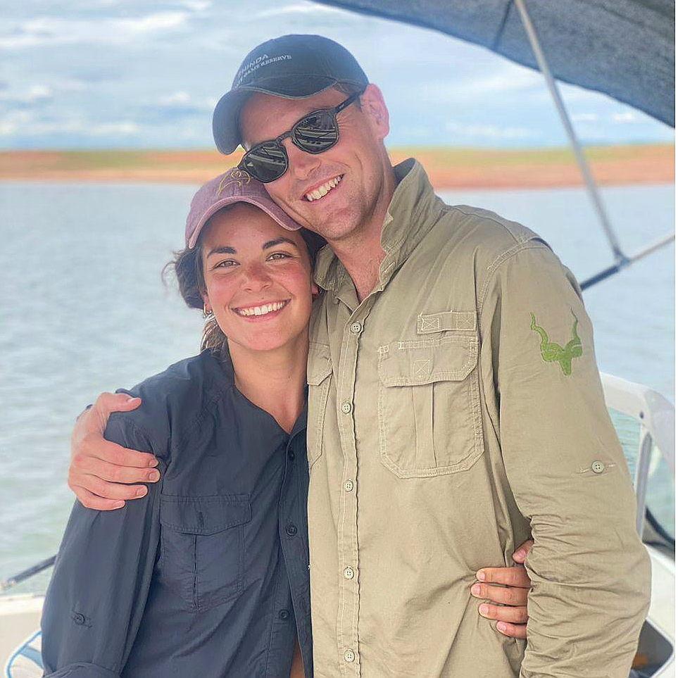 Kath's first time in Zim at Lake Kariba for NYE. She left St Francis Bay early this year so it must have been for something important!