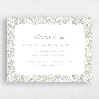 White Wedding Enclosure - Ariadne
