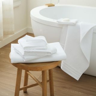 Basics Waffle Woven 6-Piece Terry Bath Towel Set