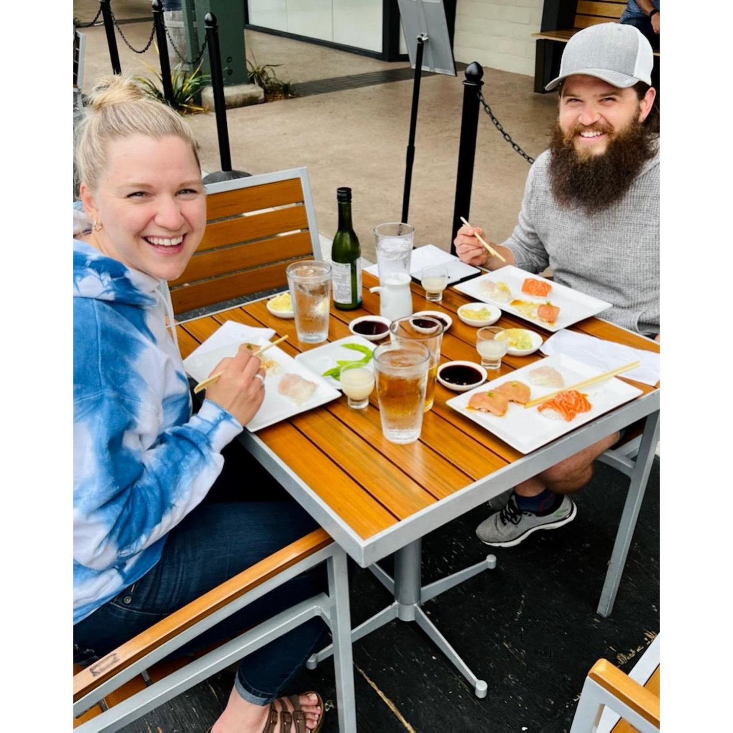 Sugarfish in LA is hands down our favorite sushi place