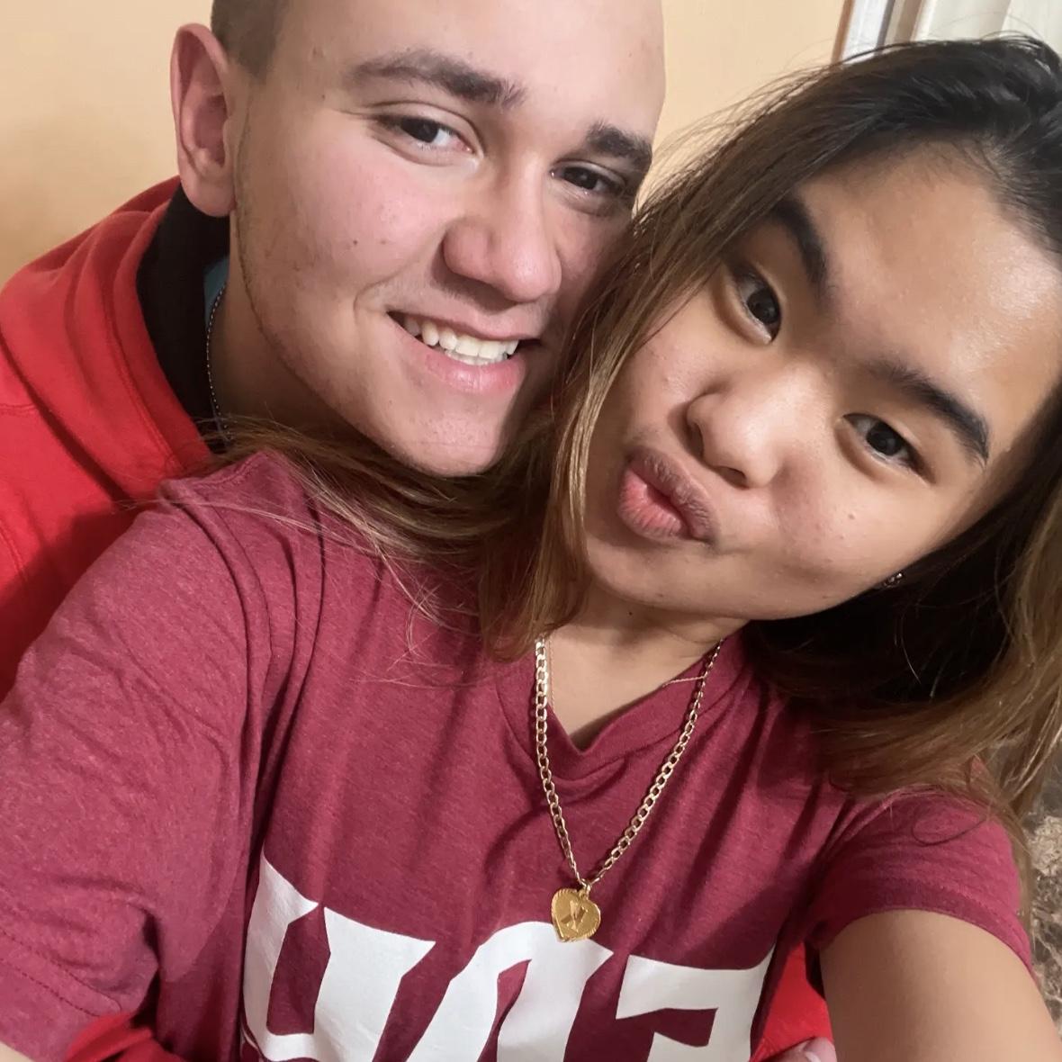 After our huge first fight together lol