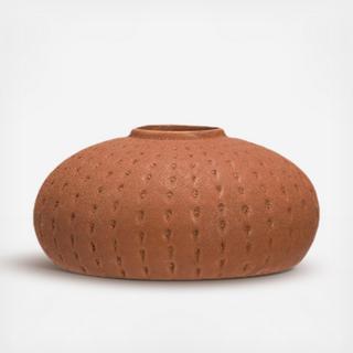 Round Stoneware Vase