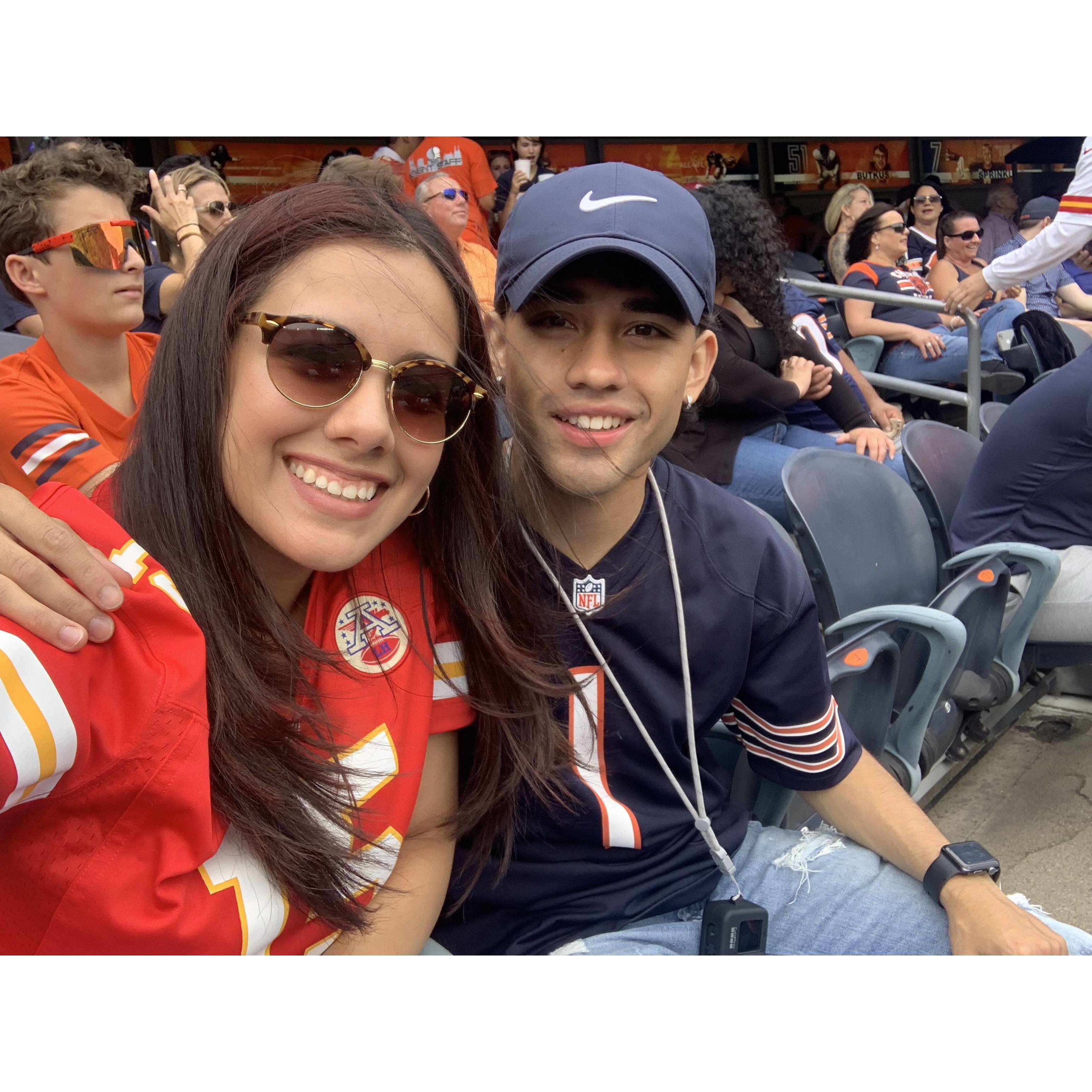 Bears & Chiefs game