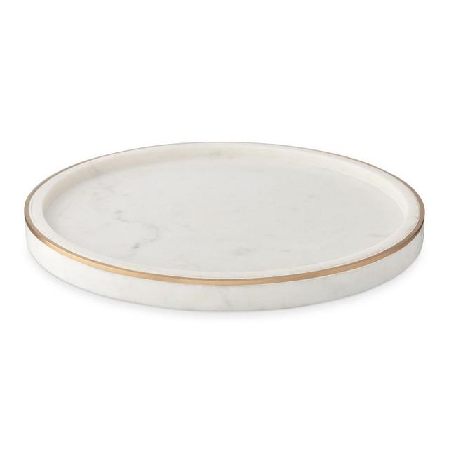 Marble and Brass Vanity Tray