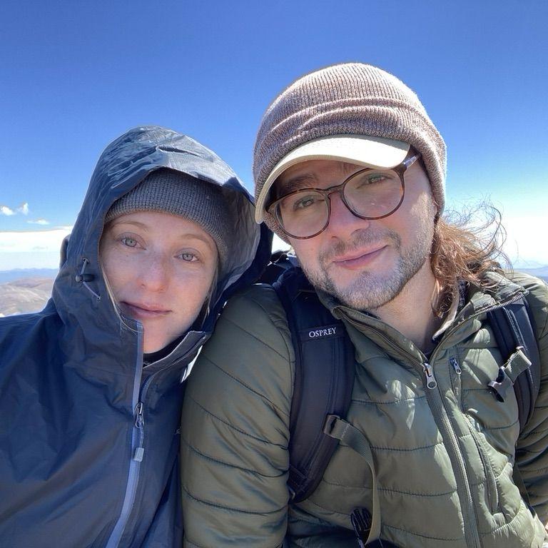 The peak of Mt. Quandary in Colorado!