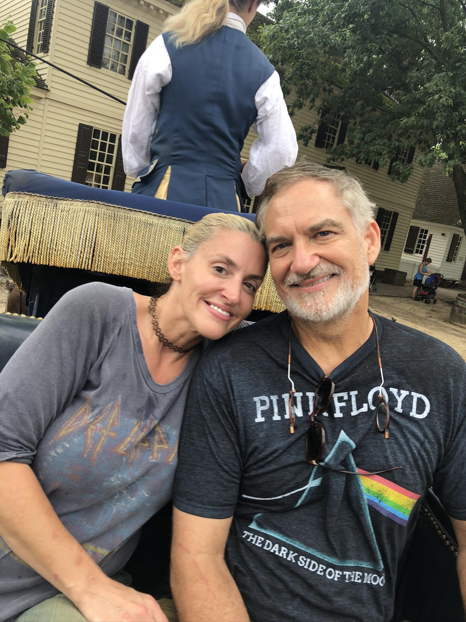 Colonial Carriage ride in ColonialWilliamsburg VA.