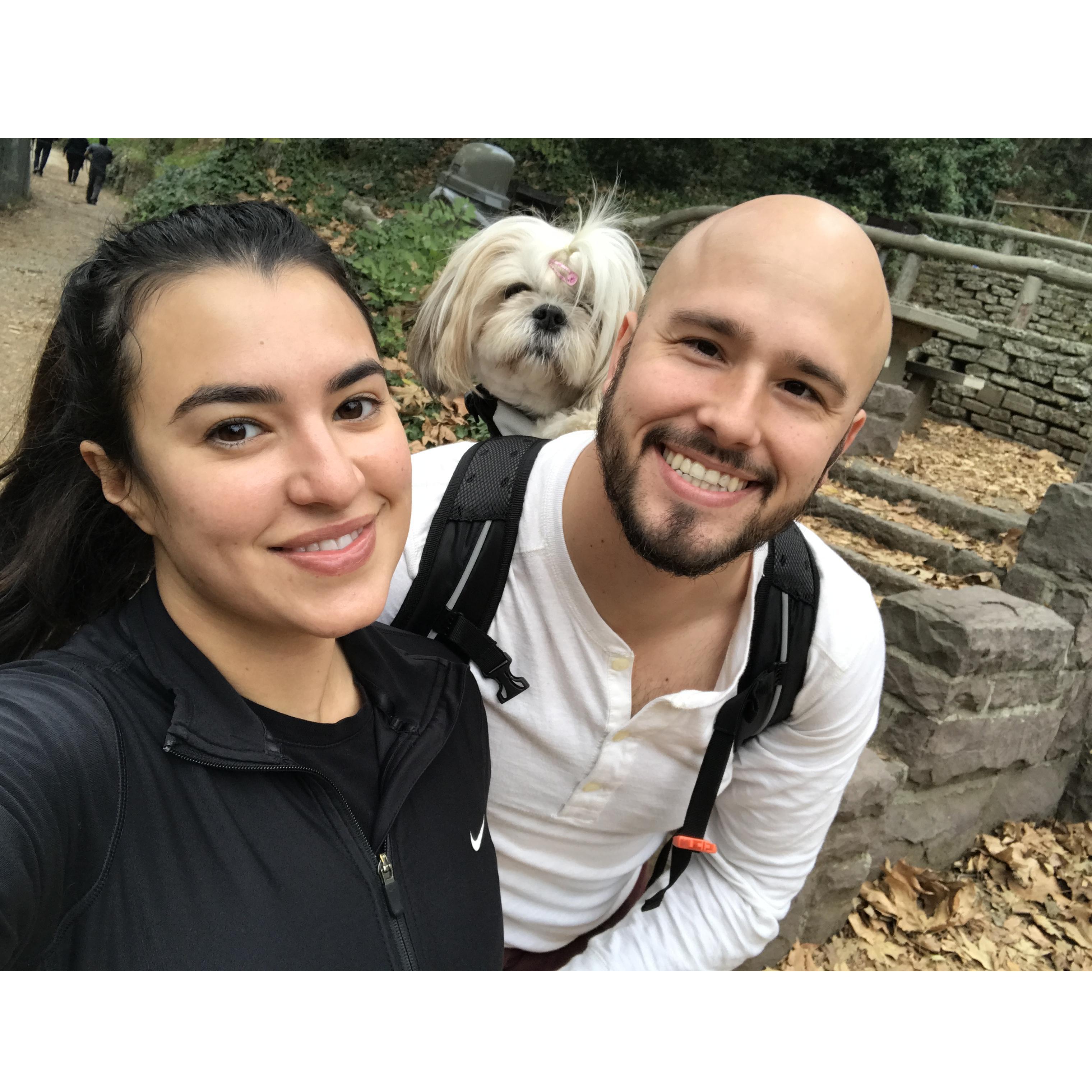 Hiking with Lola!