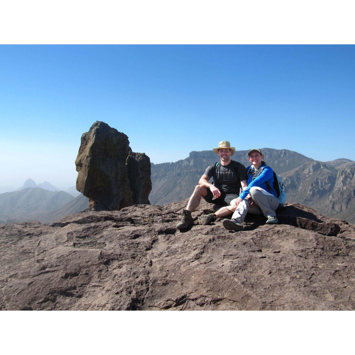 View from the top at Big Bend