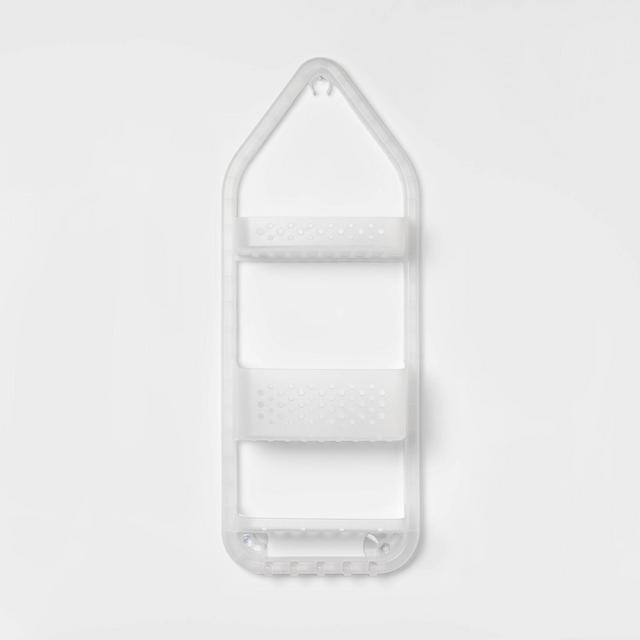 Three Tier Over the Shower Caddy Frosted - Room Essentials™