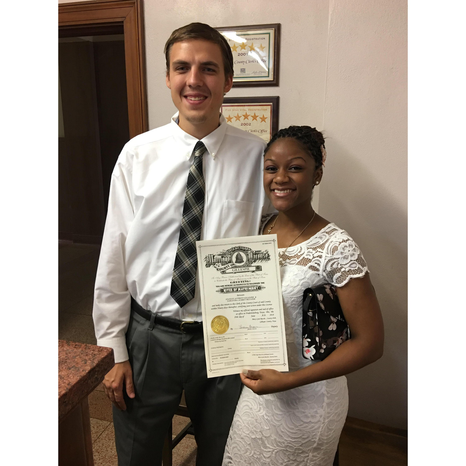 Our "official"wedding