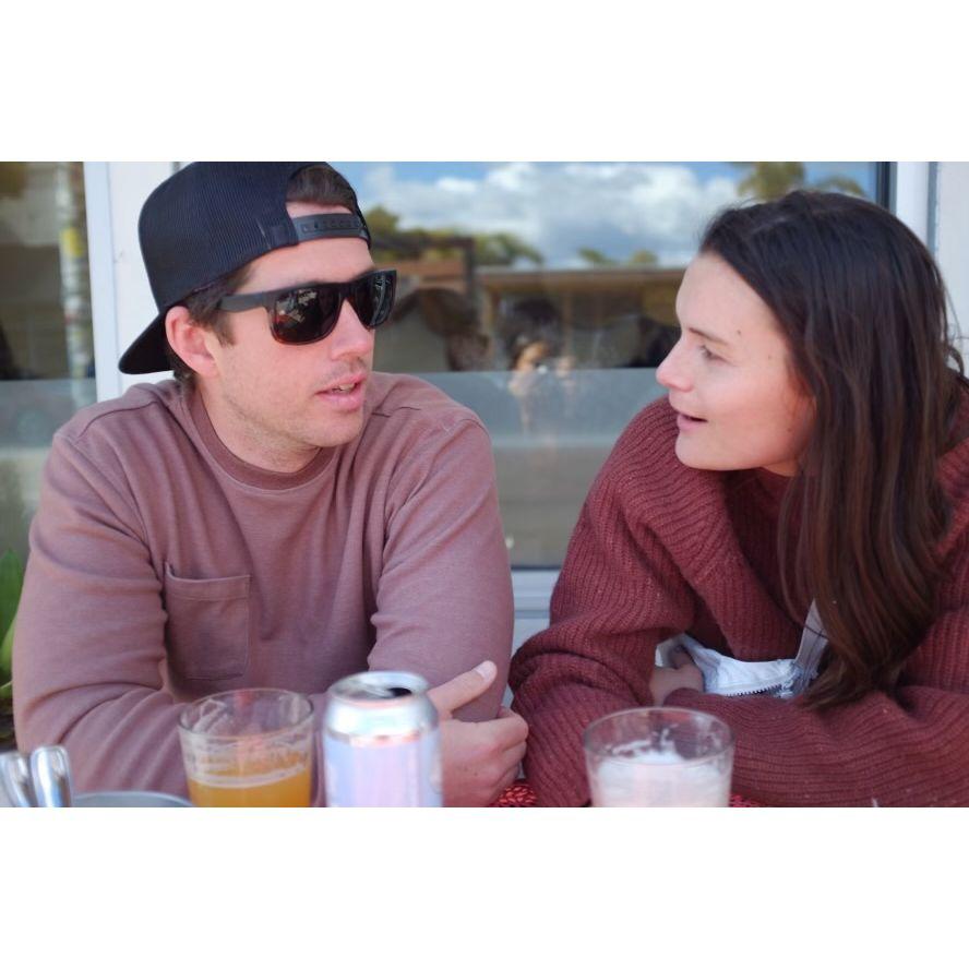Us discussing life's unanswered questions