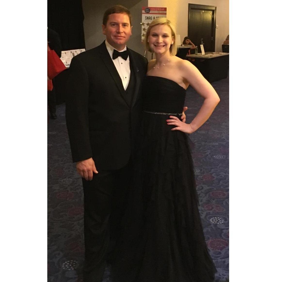 As much as we love to get outdoors and hike, we can clean up nicely as well!