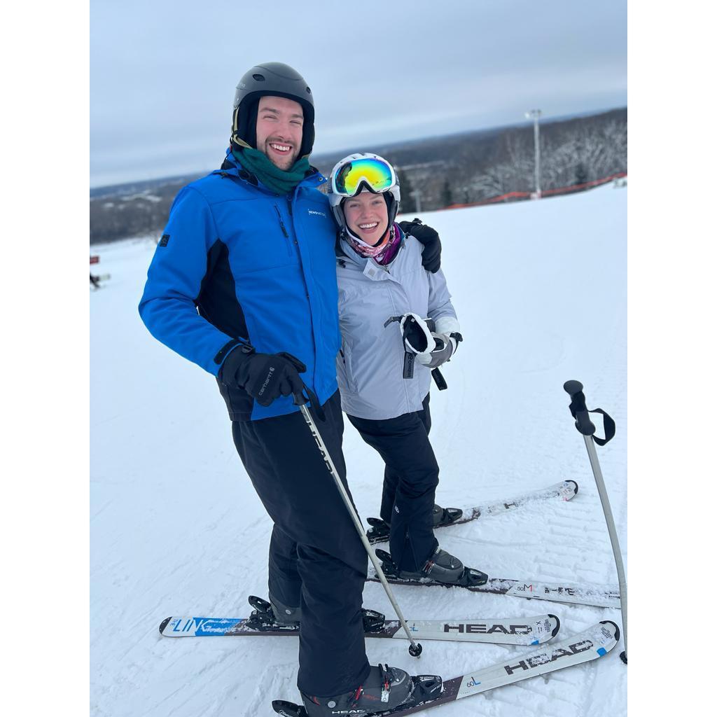 Skiing at Wilmont Mountain 2024