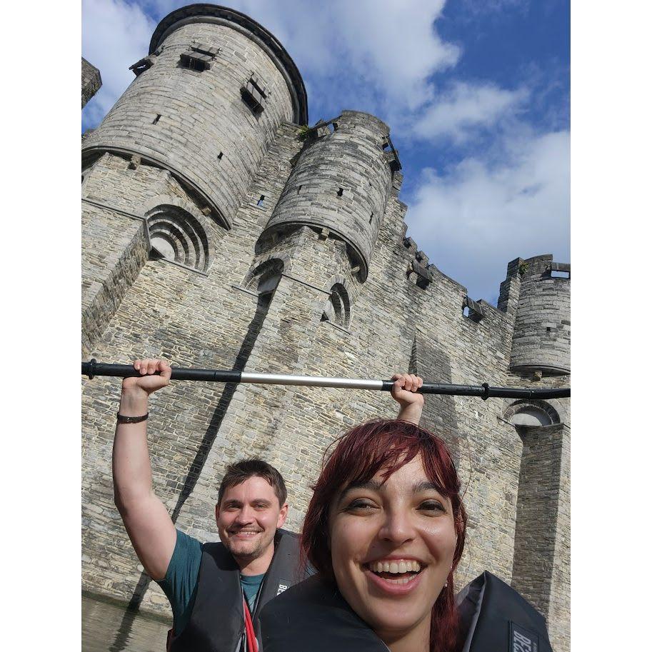 We almost died getting to the castle, but WE DID IT YEAHHHHH