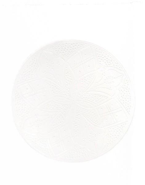 Ceramic Dinner Plate - White