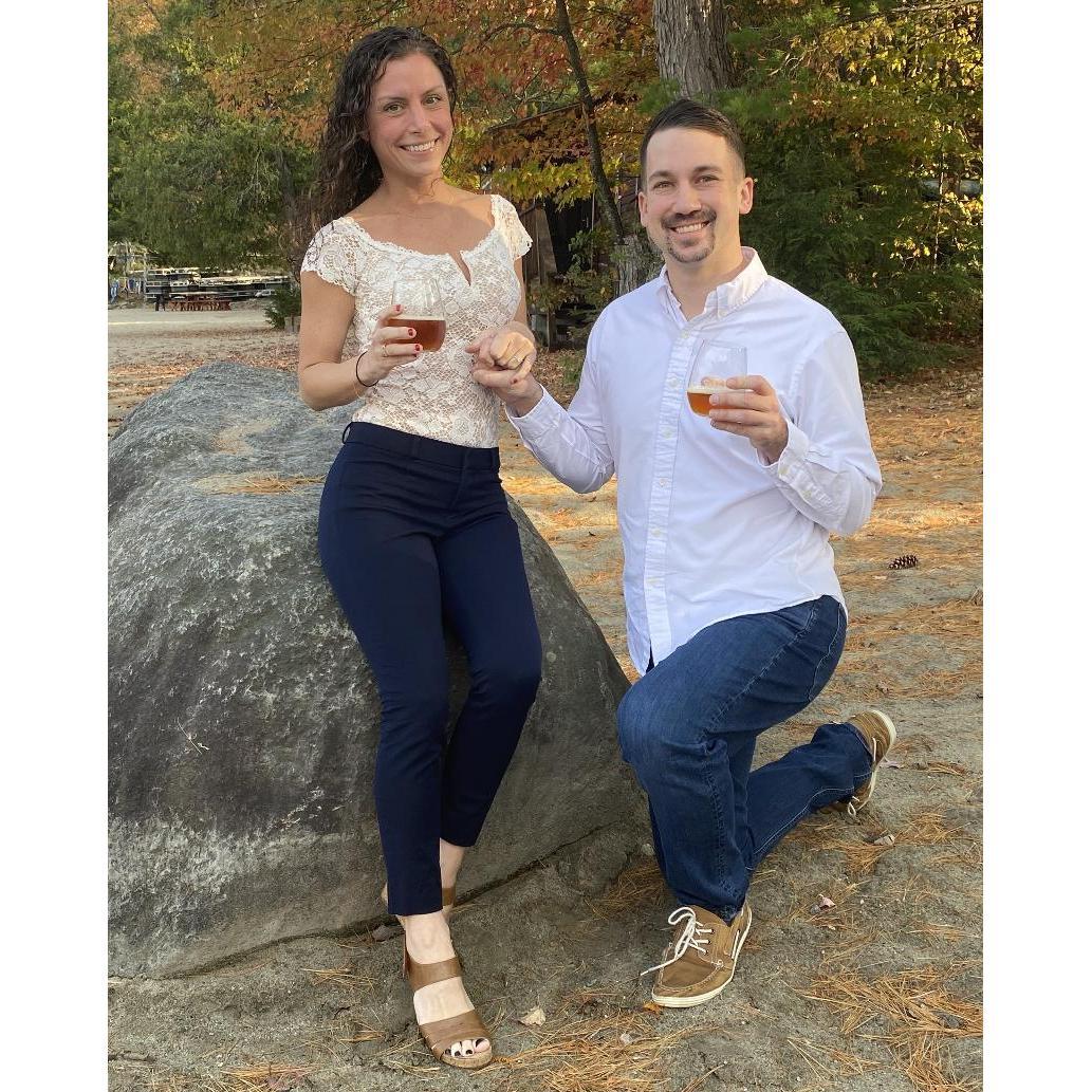 Schroon Lake Engagement Photo Shoot, 2020