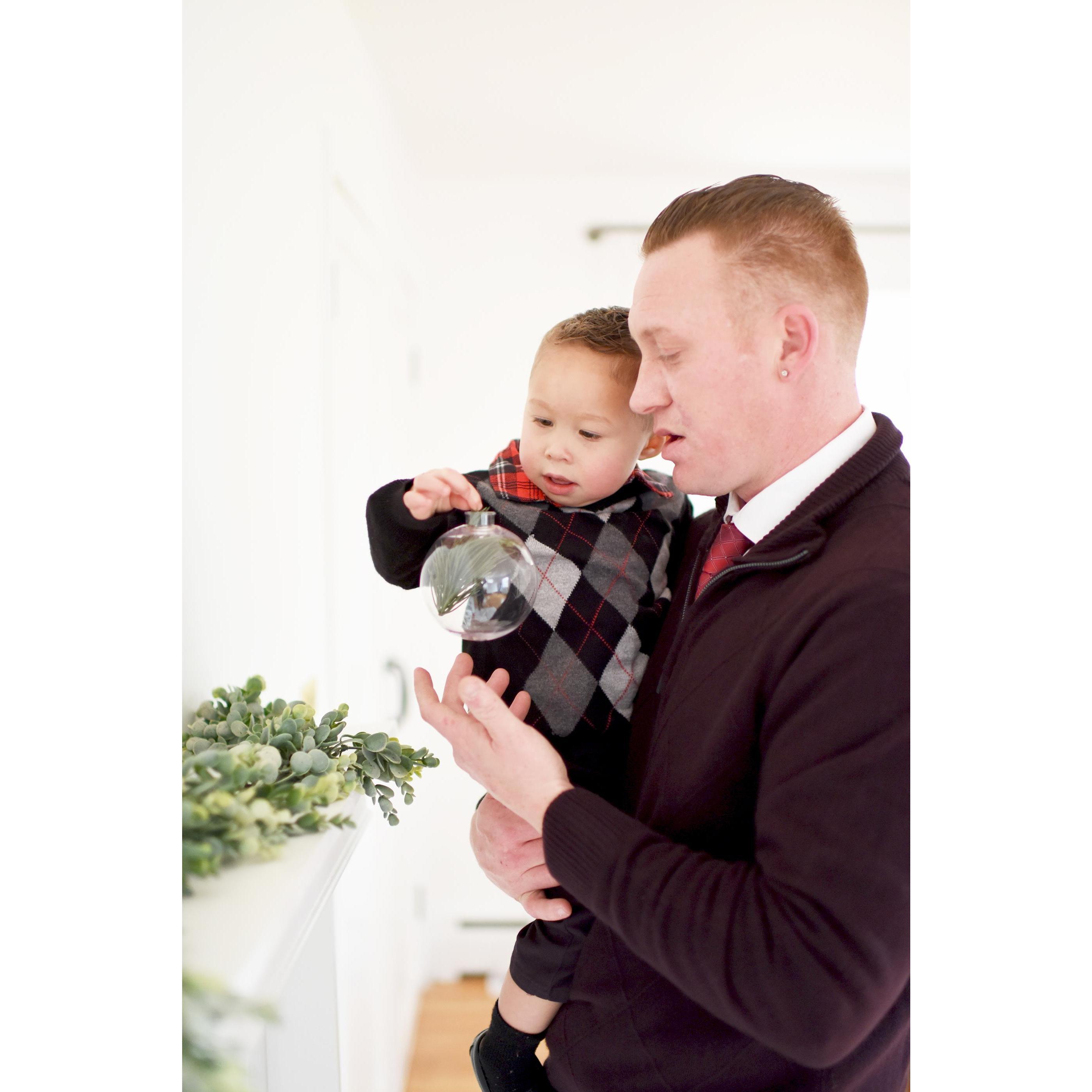 Our first family photoshoot for Christmas 2018