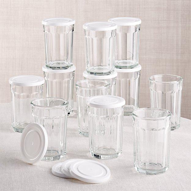 21 oz. Working Glass with Lid, Set of 12