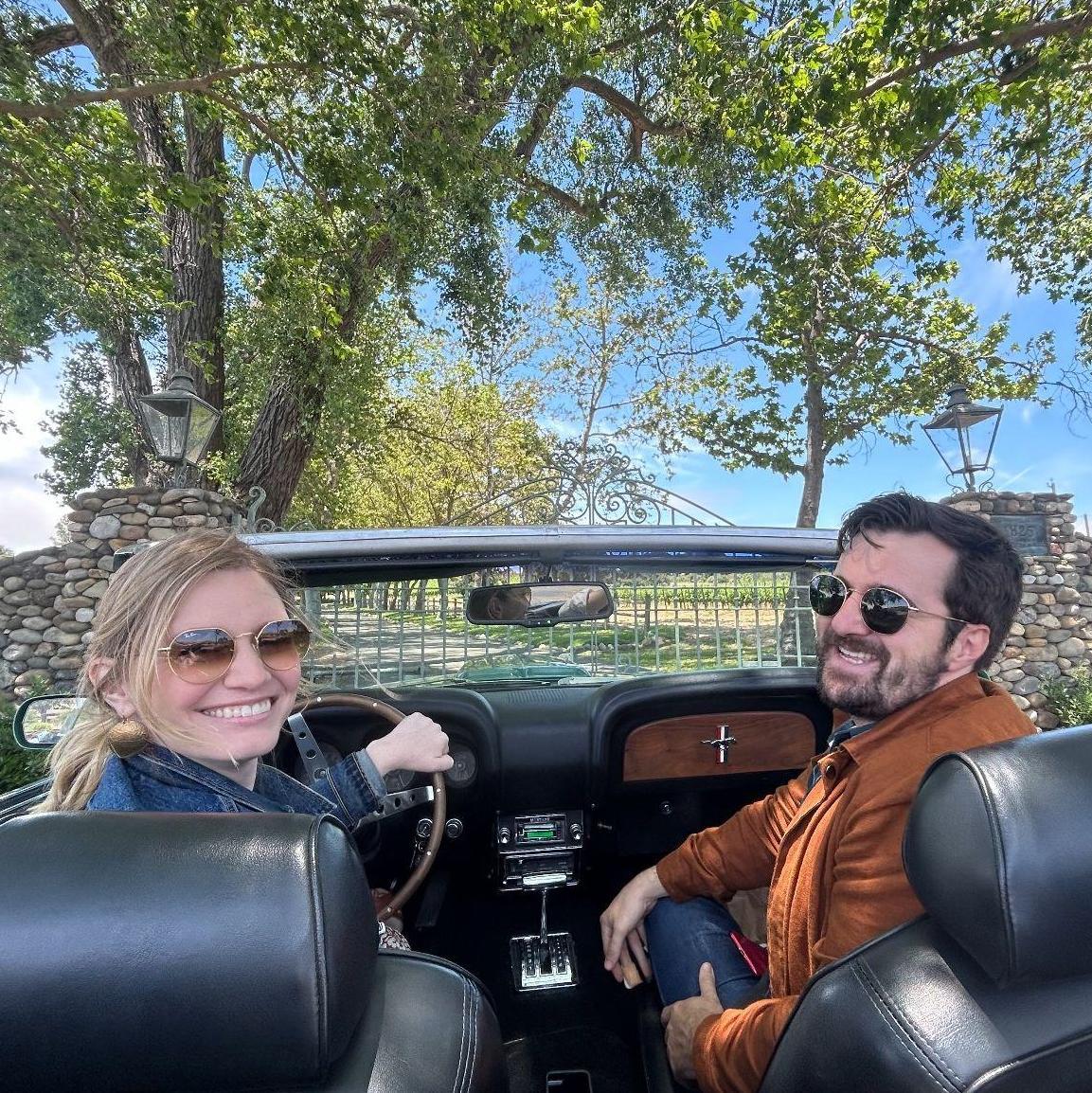 For Mads' birthday in 2024, Nick borrowed a classic mustang from a friend and we took it out for a spin!