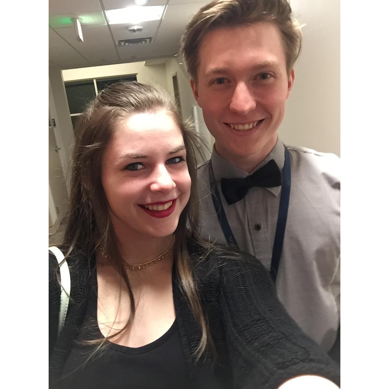 After our first anniversary (August 2017)