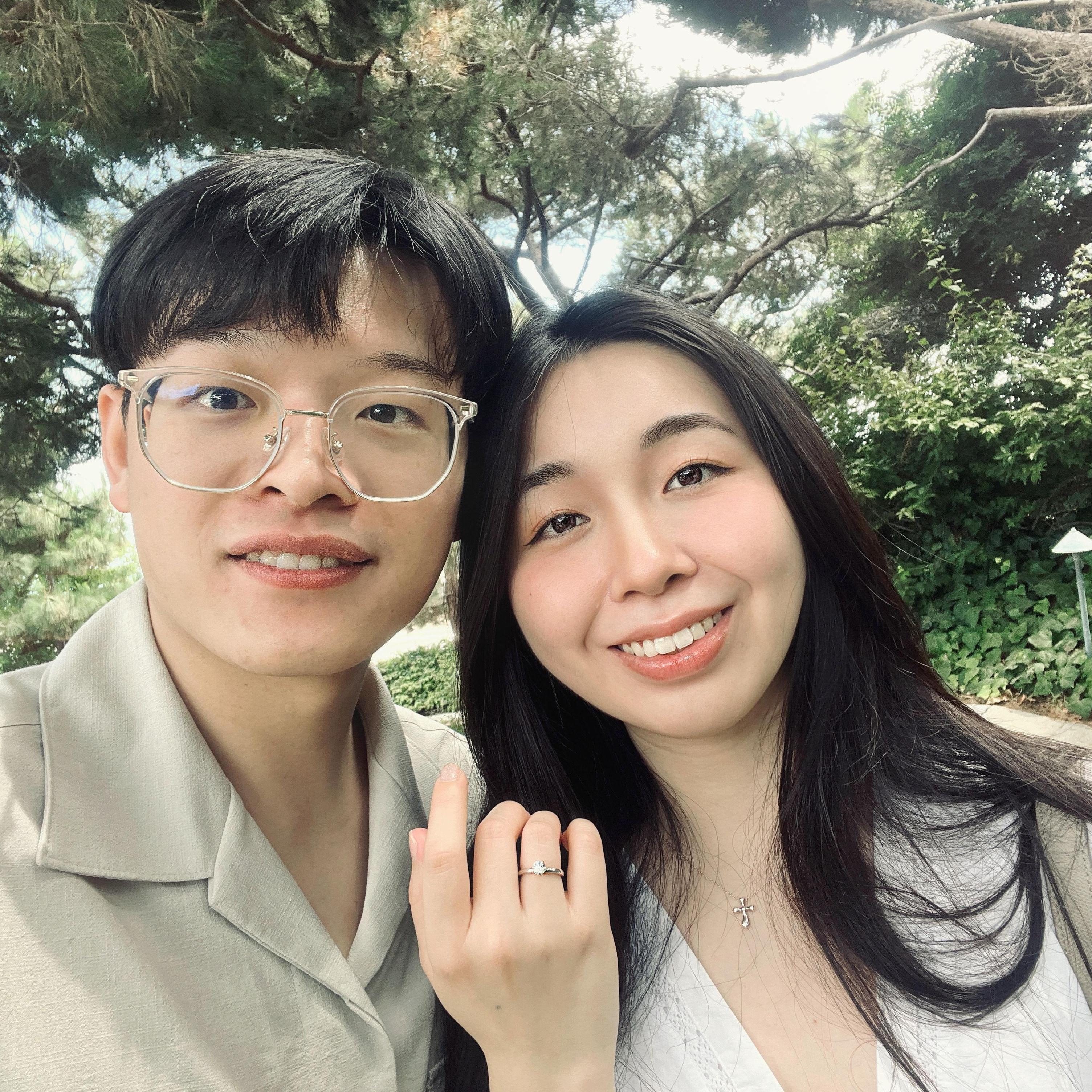 Proposal selfie ~