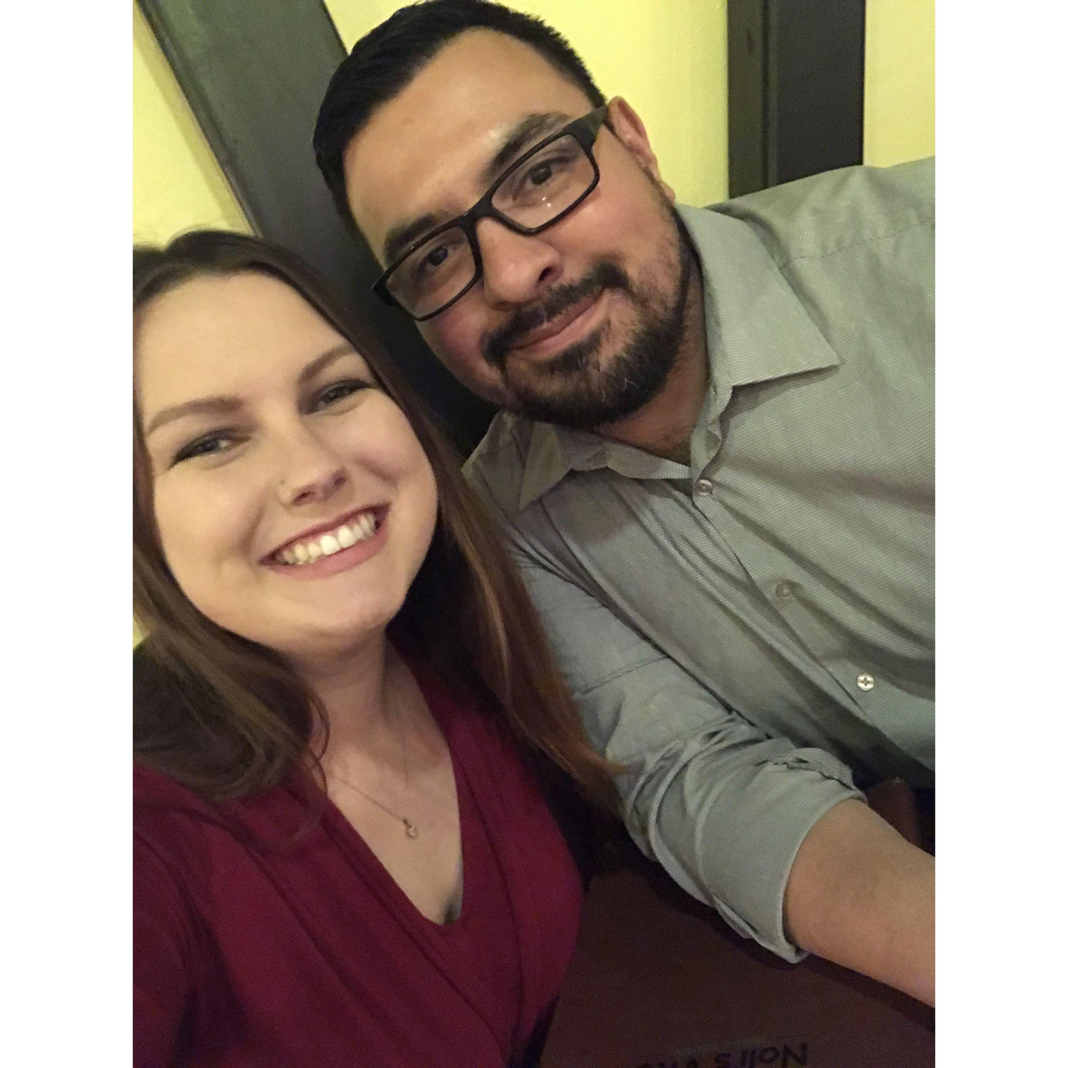 First Valentine's Date, Noli's Vite, New Braunfels, TX 2020