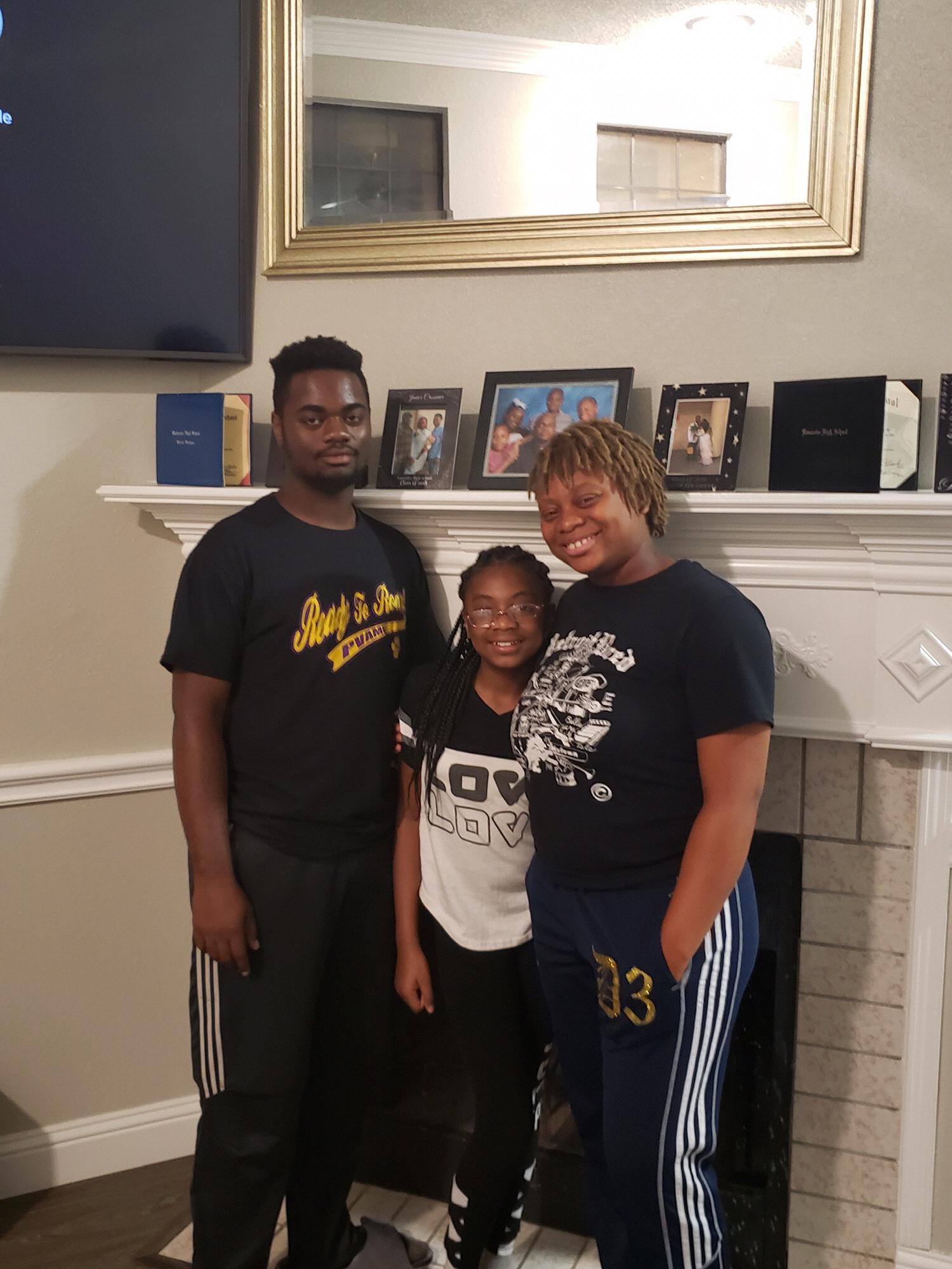 Kyla, Aubrey and Lester