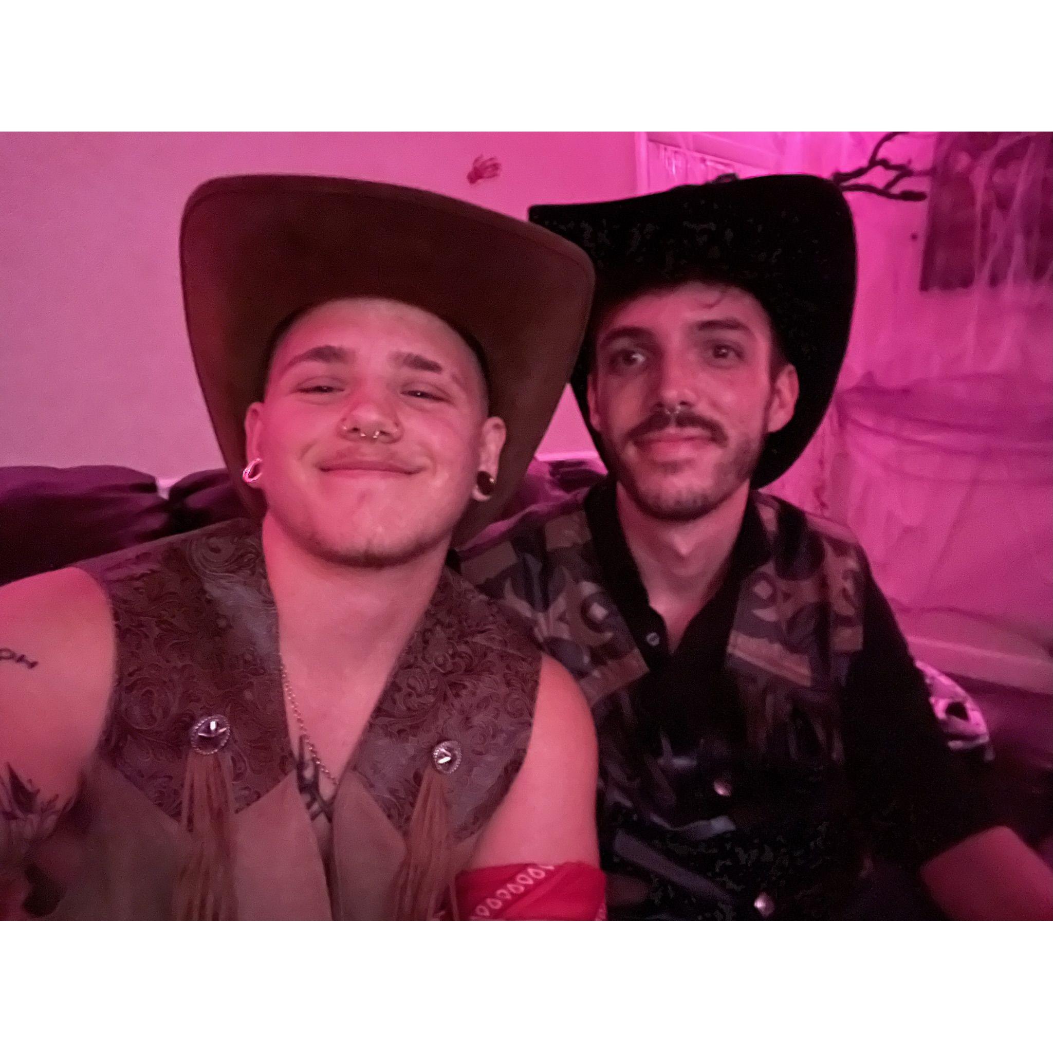 Our first selfie together