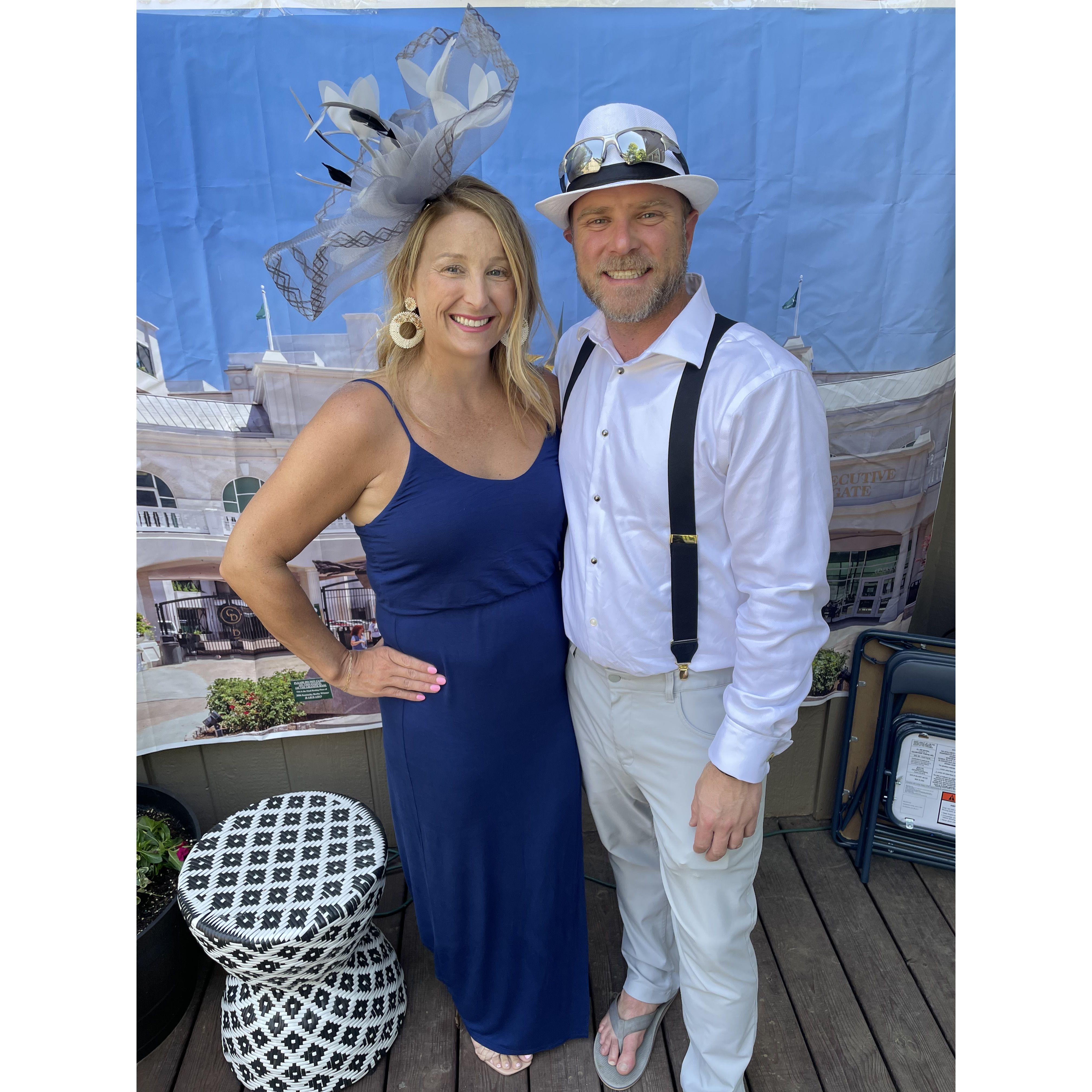 Our friends love to host Derby parties