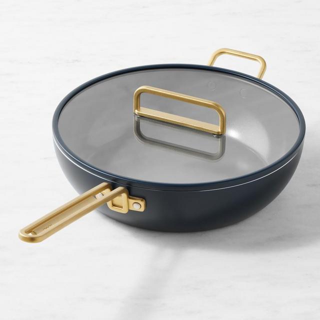 GreenPan Stanley Tucci Ceramic Nonstick Essential Stanley Pan, 6 1/2-Qt., Marino Blue
