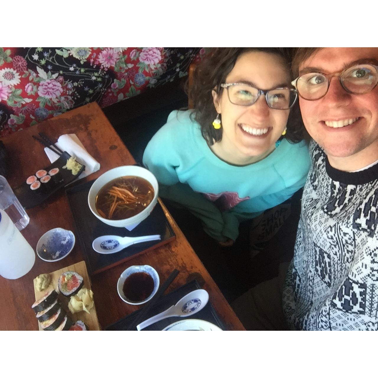 Another one of our favorite spots to eat, Heiwa Shokudo!