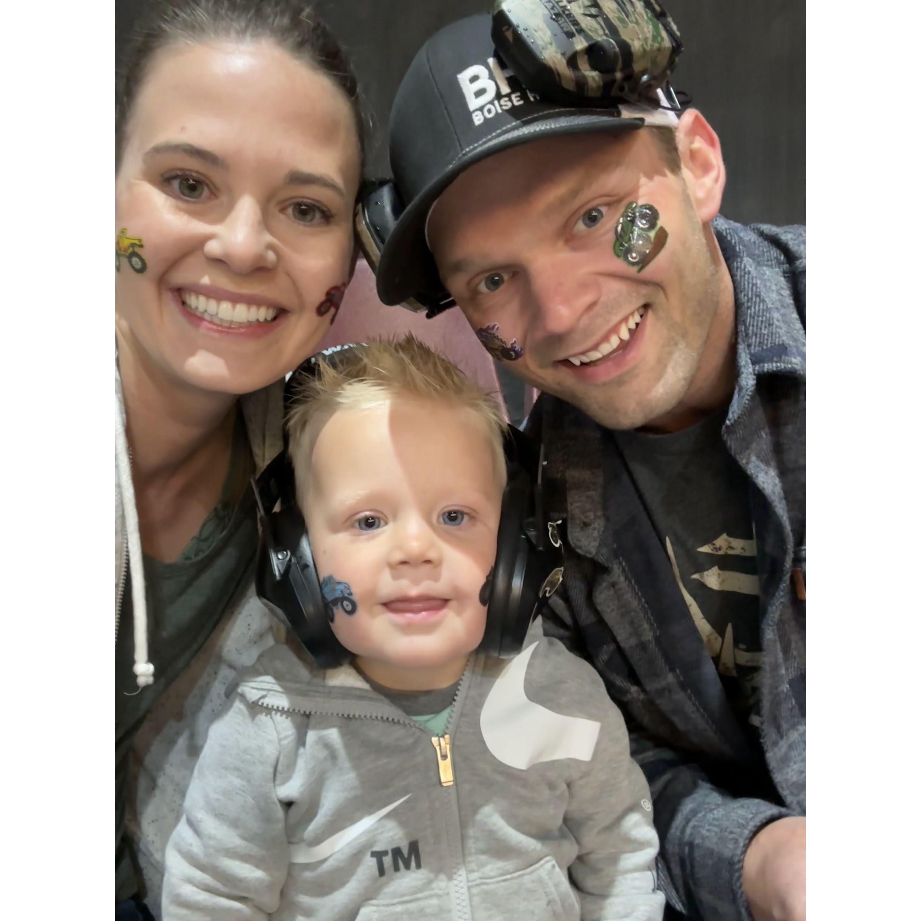 Going all out for Monster Jam!