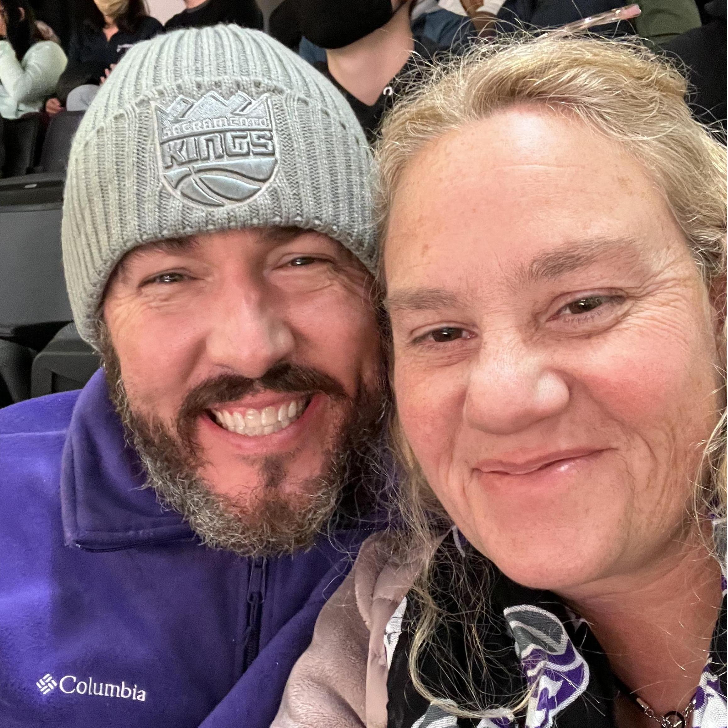 Kings Game on 02/02/2022 with RJ and Sara (Kings Won!)