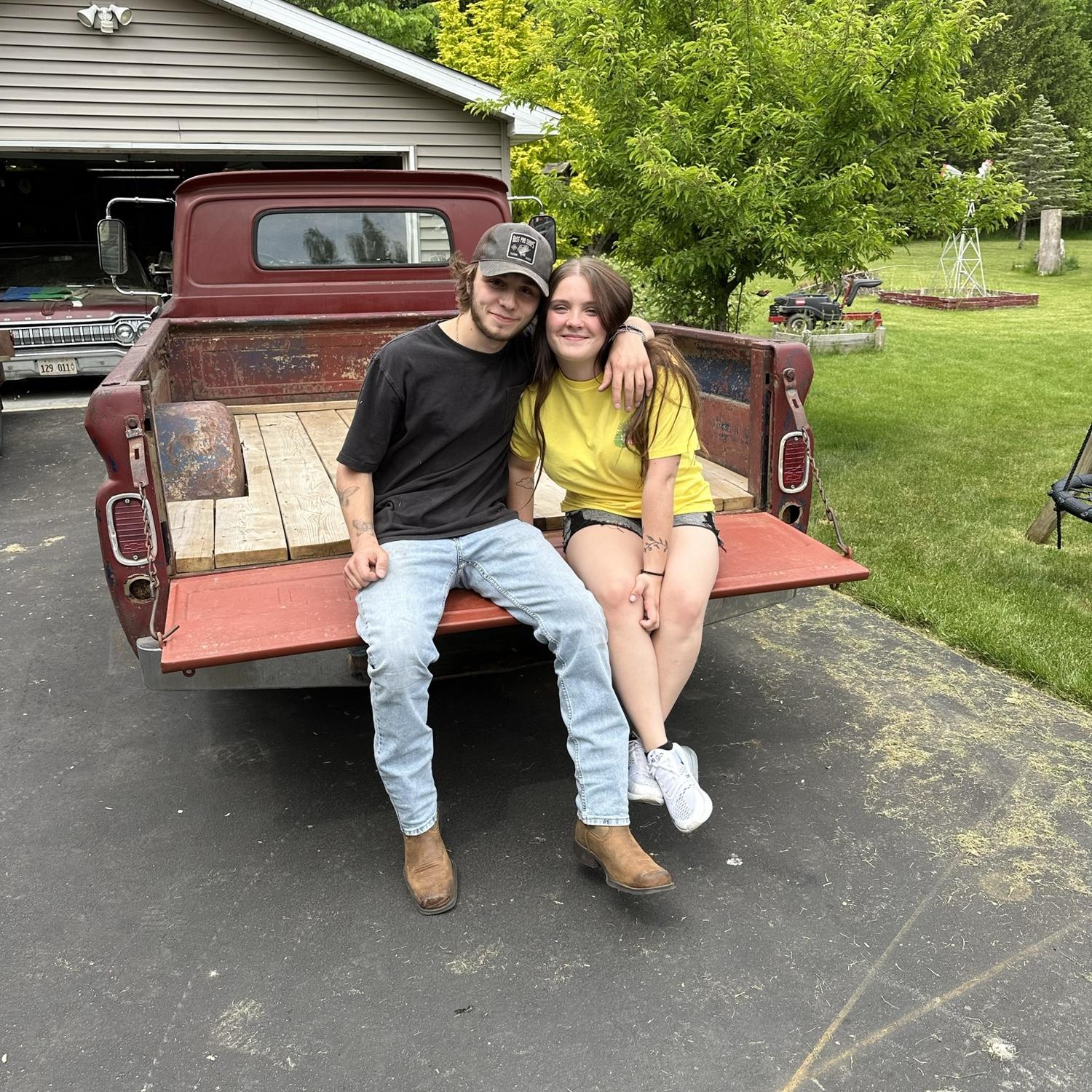 We bought Liz, a 1960 Chevy C10.