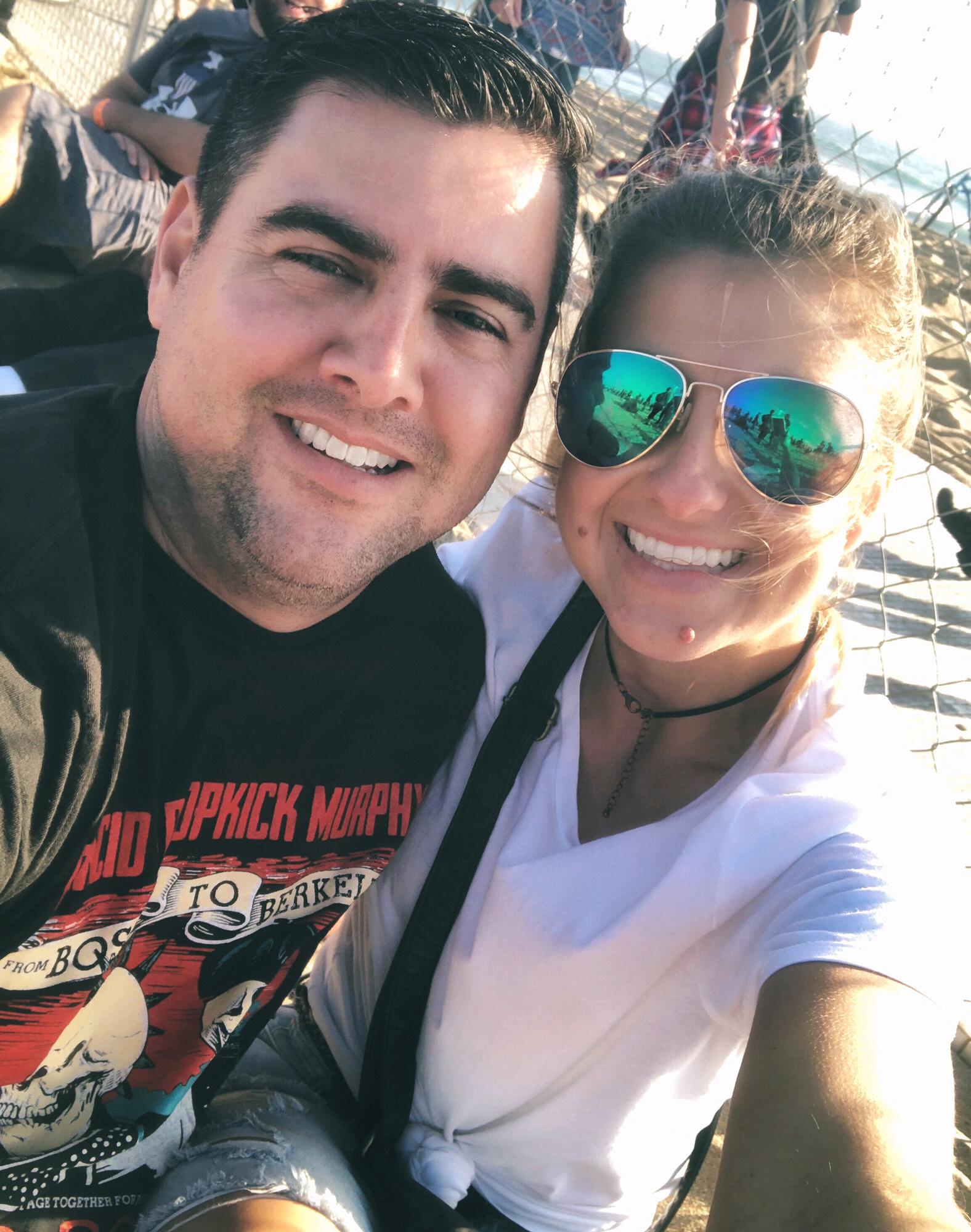 Our first concert together