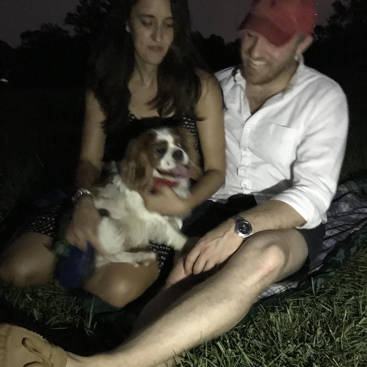 Our first photo together!