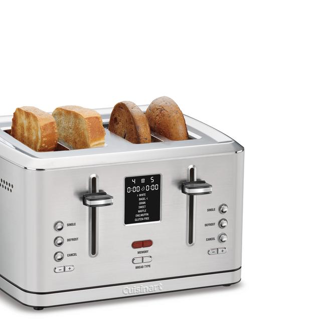 4-Slice Digital Toaster with MemorySet Feature