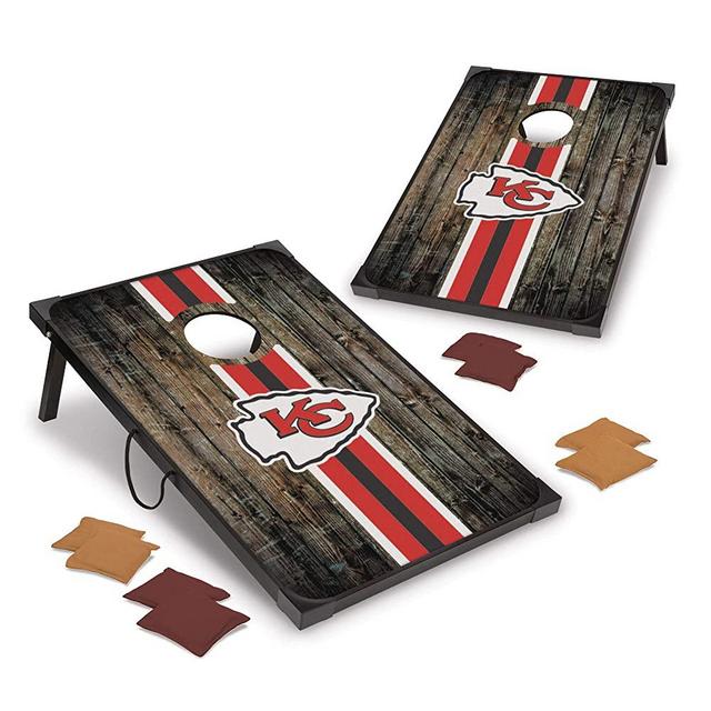 Wild Sports NFL Unisex 2' x 3' MDF Deluxe Cornhole Set - with Corners and Aprons