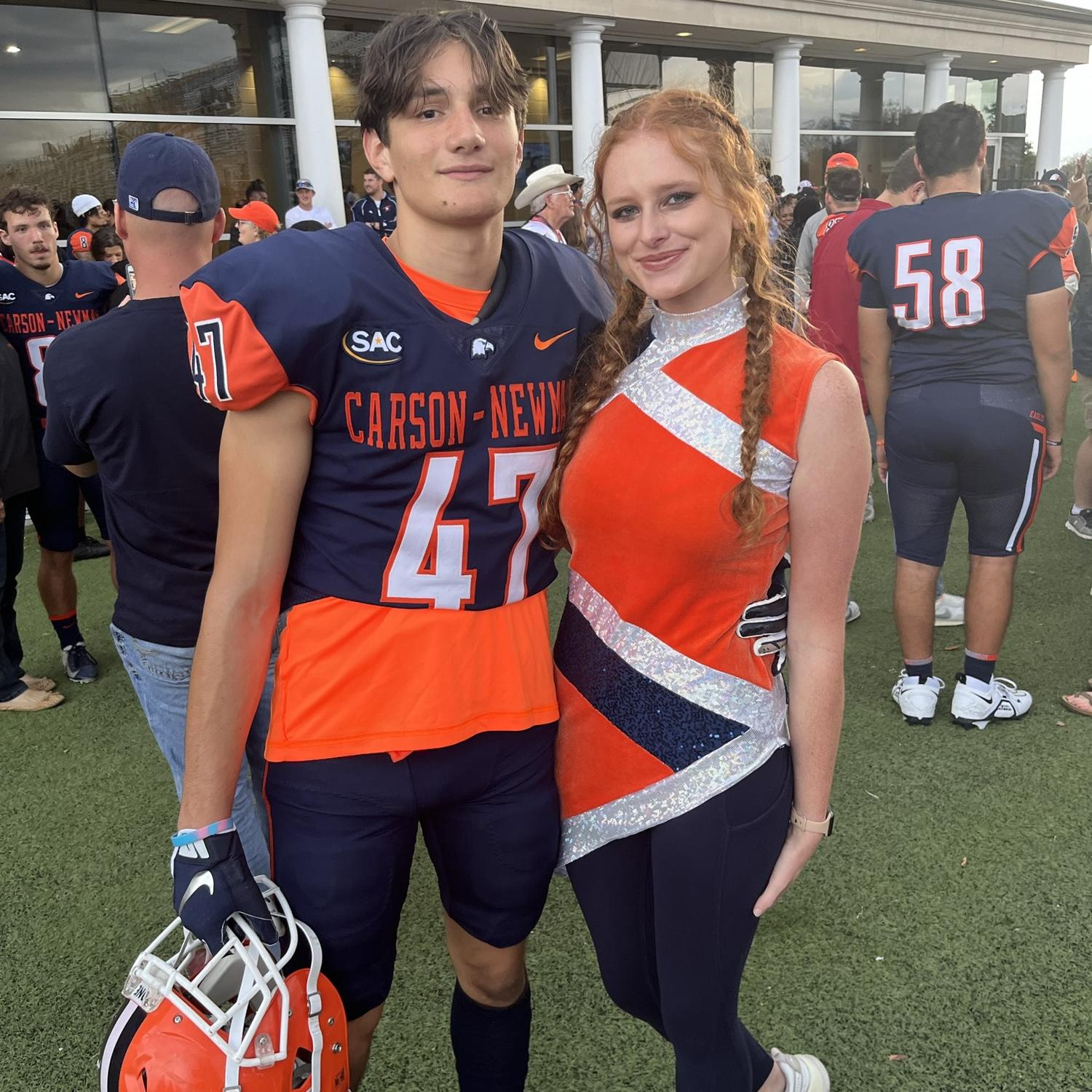 The only picture they ever got together both being in uniform!