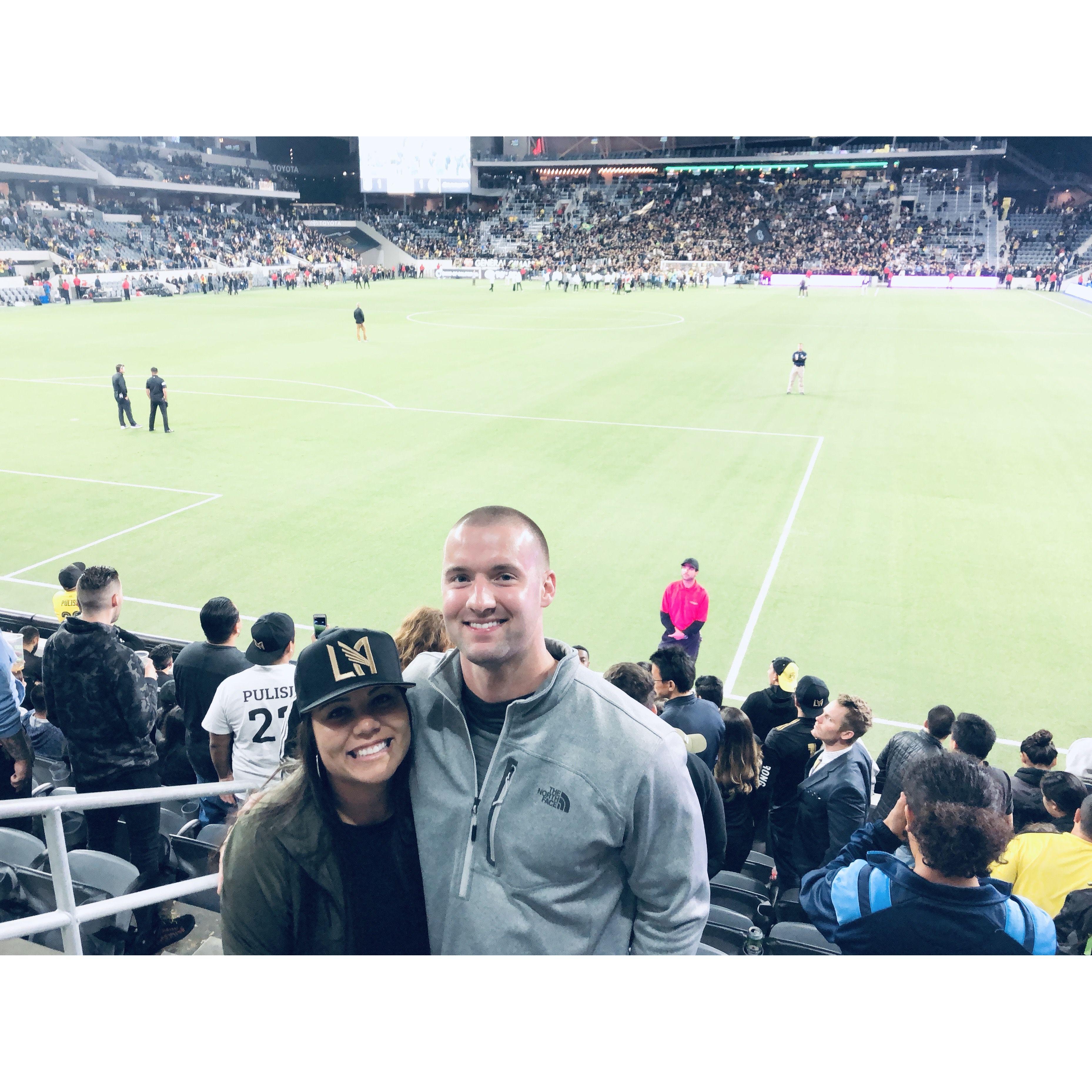 LAFC ticket season holders for 4 years. Go Black and Gold!