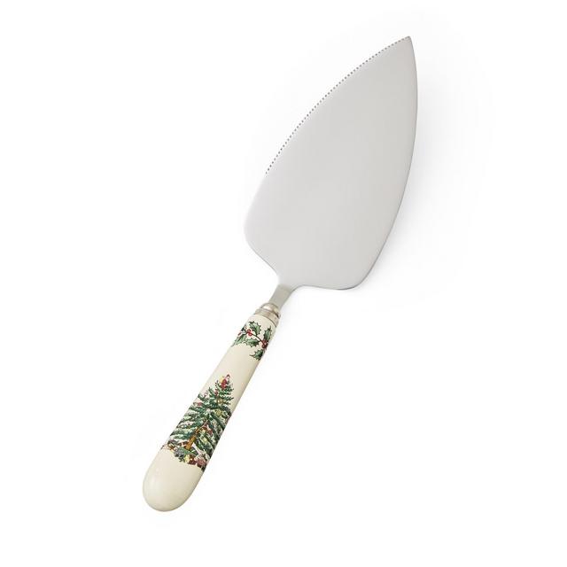 Spode Christmas Tree Cake Knife/Server ,10 Inch