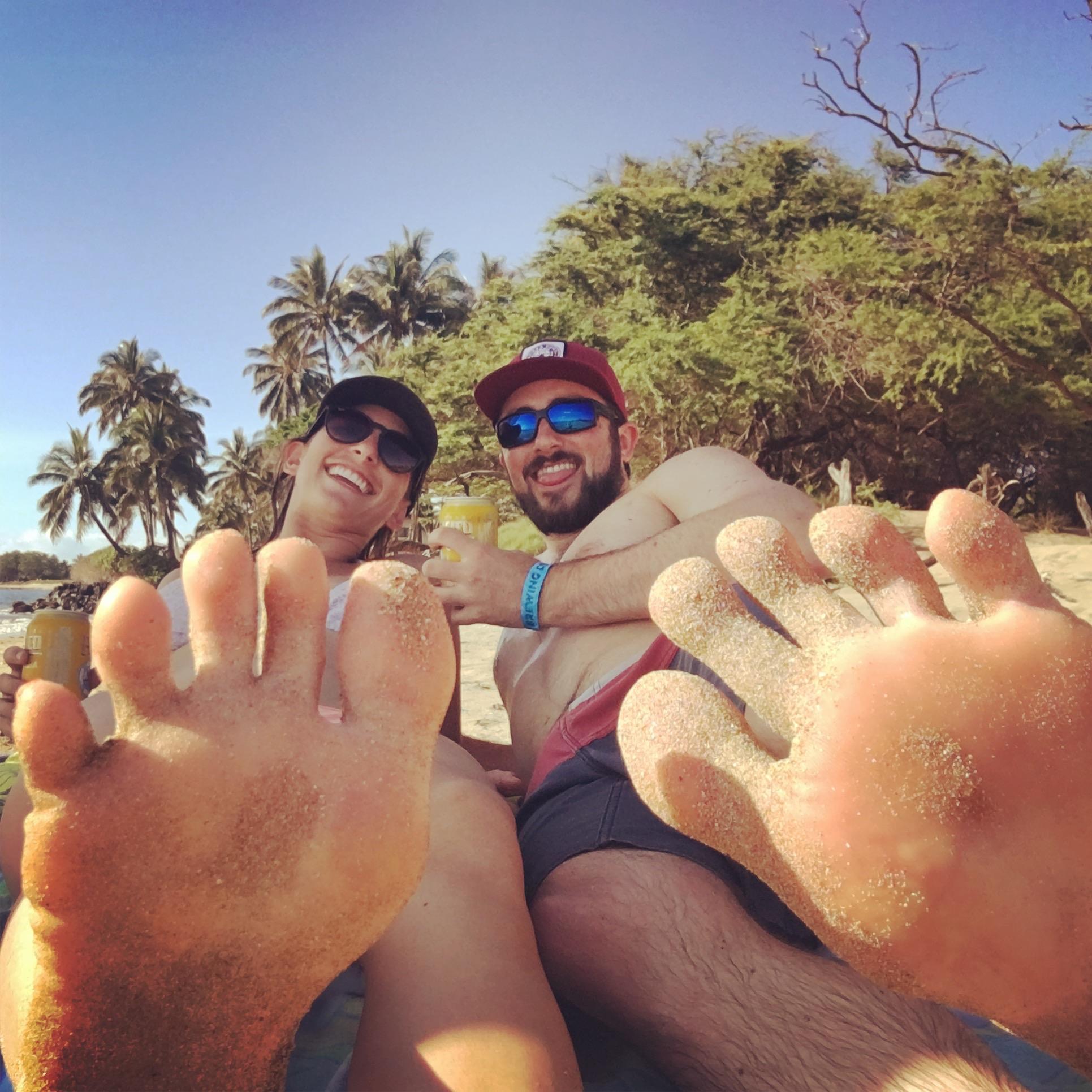 June 2017 - Hangin' 10 on Kalepolepo Beach in Kihei, HI